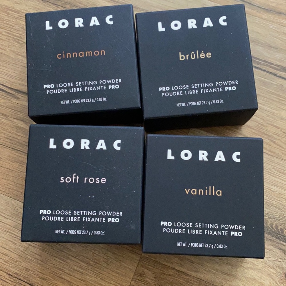 New Lorac loose powder